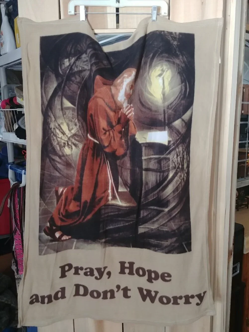 Pray ,Hope, Dont Worry throw blanket  47